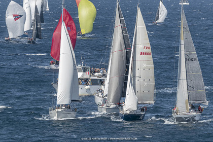 28 09 2022? Saint-Tropez,(FRA,83), Les Voiles de Saint-Tropez 2022 Régate N° 2 poup les modernes, navigation libre pour les grandes goélettes