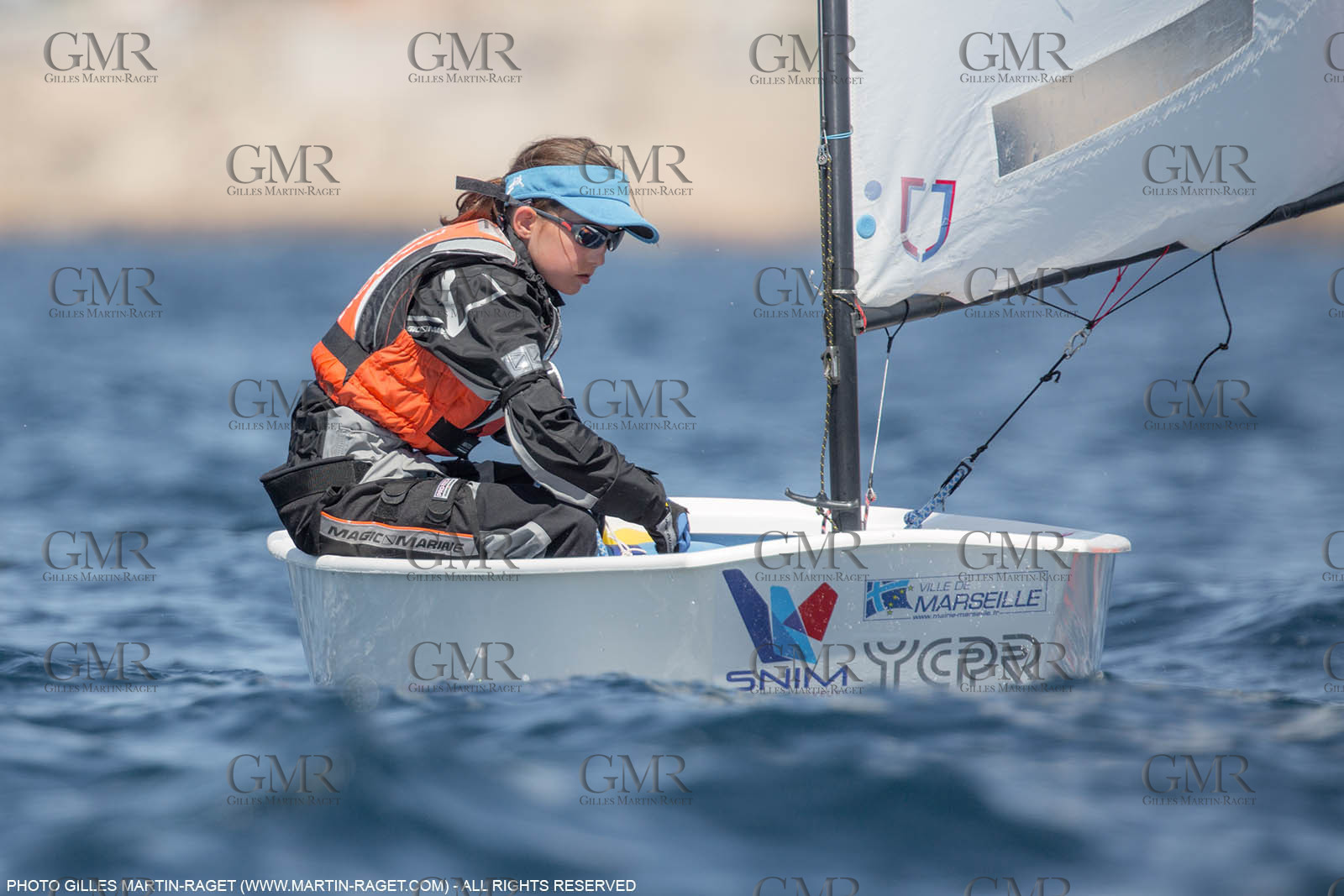 14 04 2016, Marseille (FRA,13), SNIM Dériveurs, Coupe Internationale de Printemps Optimist, Day 4