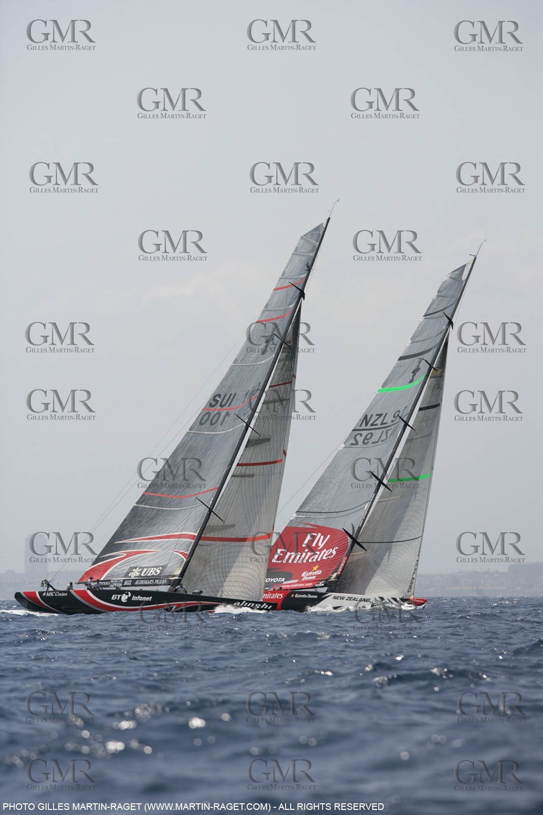 23 06 2007-Valencia (Spain)- 32nd America's Cup - Final Match - Day 1