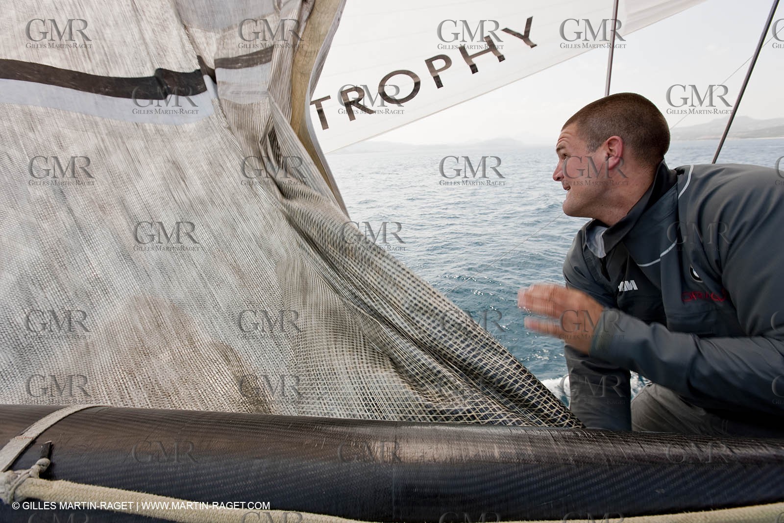 19 05 2010 - La Maddalena (ITA, Sardinia) Louis Vuitton Trophy - BMW ORACLE Racing - Training