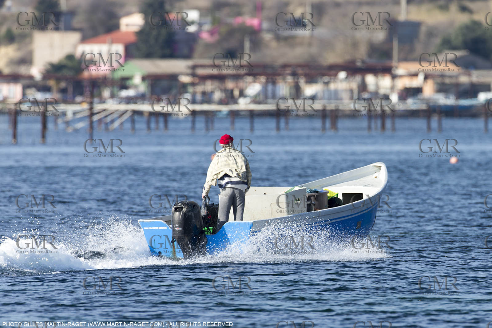 28 01 2016, Sète (FRA,34), Cruising on Thau Basin