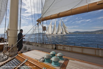 30 09 2010 - SainTropez (FRA,13) - Voiles de Saint Tropez 2010 - onboard Atlantic