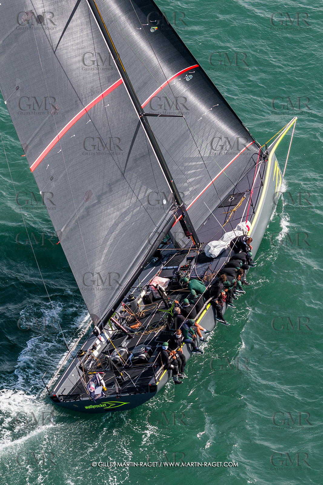 19 07 2025, Cowes (UK, IOW), Admiral's Cup 2025, Channel Race Start, Django WR51, Yacht Club Coasta Smeralda - ITA