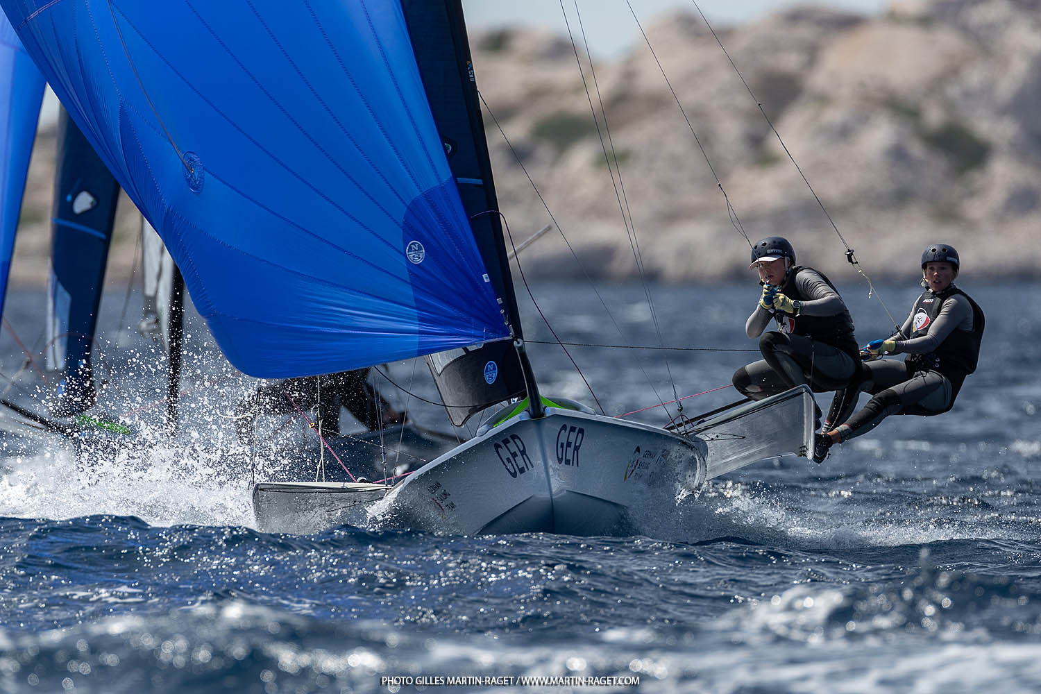 13 07 2023, Marseille (FRA) Paris 2024 Olympic Games Sailing Test Event, Day 5