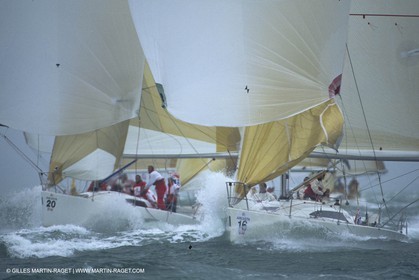 Sailing, Yacht Racing, Admiral's Cup, Cowes Week, Cowes (UK, IOW)
