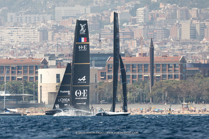 24 08 2024, Barcelona (ESP), Louis Vuitton 37th America's Cup, Louis Vuitton Prelilinary Regatta, Race Day 3