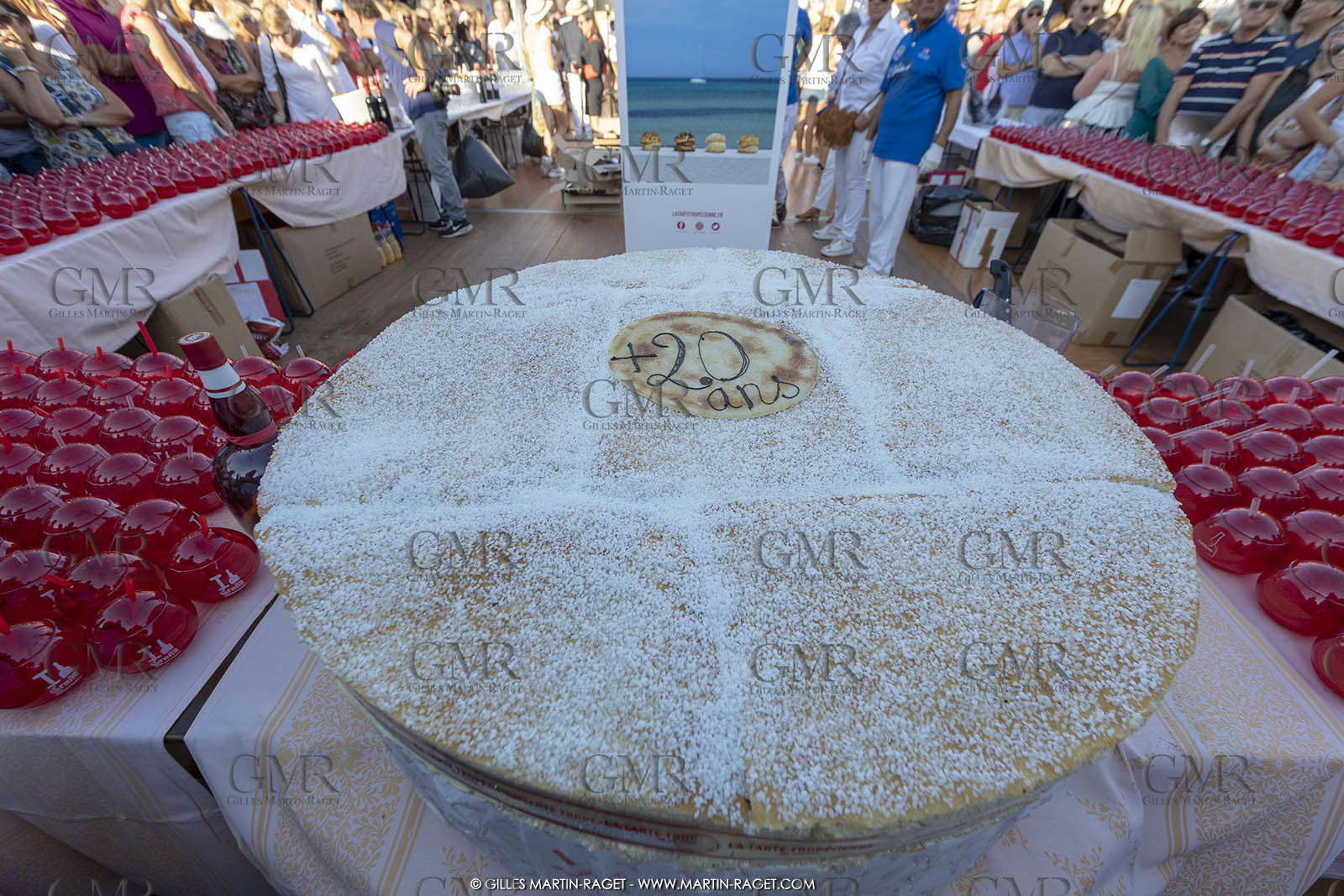 29 09 2018, Saint-Tropez (FRA,83), Voiles de Saint-Tropez 2019, Arrival Cannes-Saint-Tropez and trainings, inauguration du village