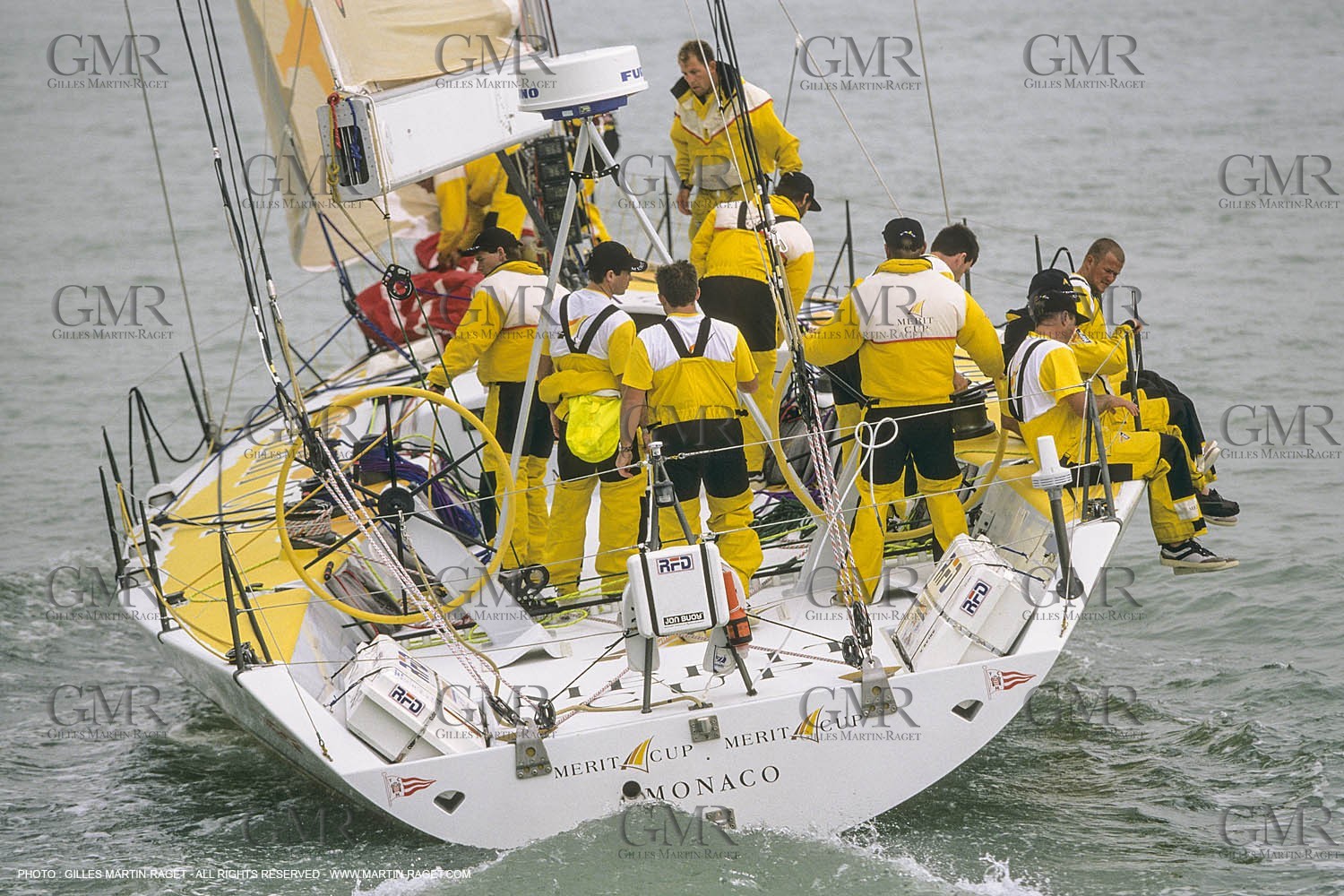 Sailing, yacht Racing, Offshore Racing, Volvo Ocean race 1997-98