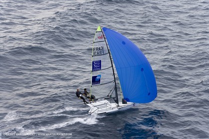 26 04 2007 - Semaine Olympique Française 2007 - Hyères - Jour 5 - Team France - 49er - Dyen-Rocherieux