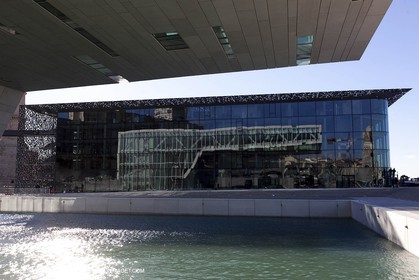 11 01 2013 - Marseille (FRA,13) - Marseille Provence 2013, Capitale européenne de la Culture, Ewplanade du J4, MUCEM et Villa Méditerrannée