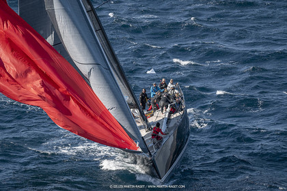 28 09 2022? Saint-Tropez,(FRA,83), Les Voiles de Saint-Tropez 2022 Régate N° 2 poup les modernes, navigation libre pour les grandes goélettes