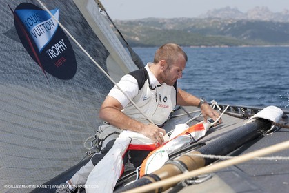 19 05 2010 - La Maddalena (ITA, Sardinia) Louis Vuitton Trophy - BMW ORACLE Racing - Training