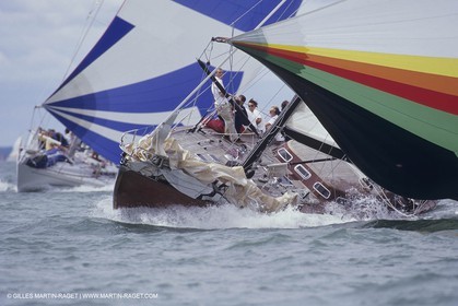Sailing, Yacht Racing, Admiral's Cup, Cowes Week, Cowes (UK, IOW)