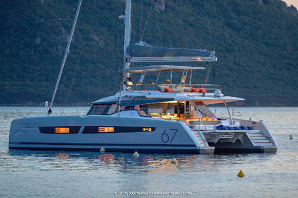 30 08 2018, Porto Vecchio (FRA, South Corsica) Chantier Fountaine-Pajot, Alegria 67