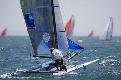 04-07-07 - ISAF SAILING WORLD CHAMPIONSHIPS - CASCAIS 2007 - DAY 1 - classe Tornado - FRANCE - BESSON-JARLEGAN
