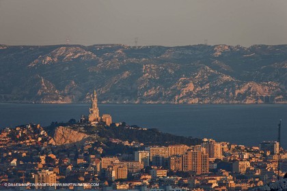 30 04 2009 - Marseille (FRA, 13) - Les Calanques - Marseille as seen from Mount Puget summit