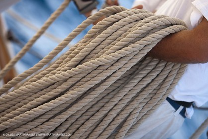 01 10 2011 - Saint Tropez (FRA,13) - Voiles de Saint Tropez 2011 - Classic Yachts - Day 5 - Onboard Mariquita