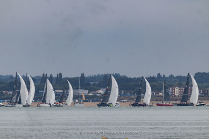 19 07 2025, Cowes (UK, IOW), Admiral's Cup 2025, Channel Race Start