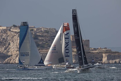 29 09 2012 - Marseille (FRA,13) - Alpari World Match Race Tour - Match Race France 2012 - Day 5 - Final Ian Williams (GBR) Vs William Tiller (NZL)
