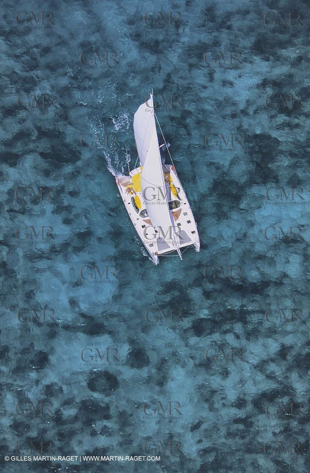 Cruising multihull sailing