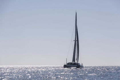 16 02 2019, Porquerolles (FRA,83), Gunboat 68 sail testing  3