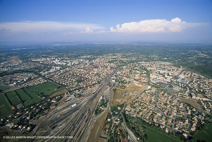 France, Provence, Plaine de la Crau