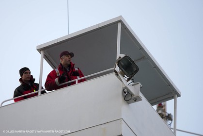 01 03 2011 - San Frnacisco (USA,CA) - Harbour operations - ship details - ship unloading - containers