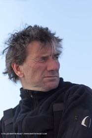 13 03 2010 -  La Grande Motte   Port Camargue (FRA) - Groupe Bel - Kito de Pavant   Sebastien Audigane training for Transat AG2R