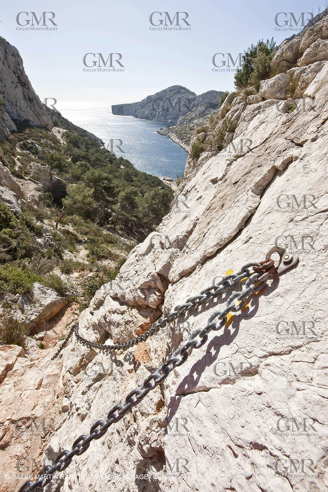 27 03 2009 - Marseille (FRA, 13) - Les Calanques - Morgiou - Path between Luminy and Morgiou