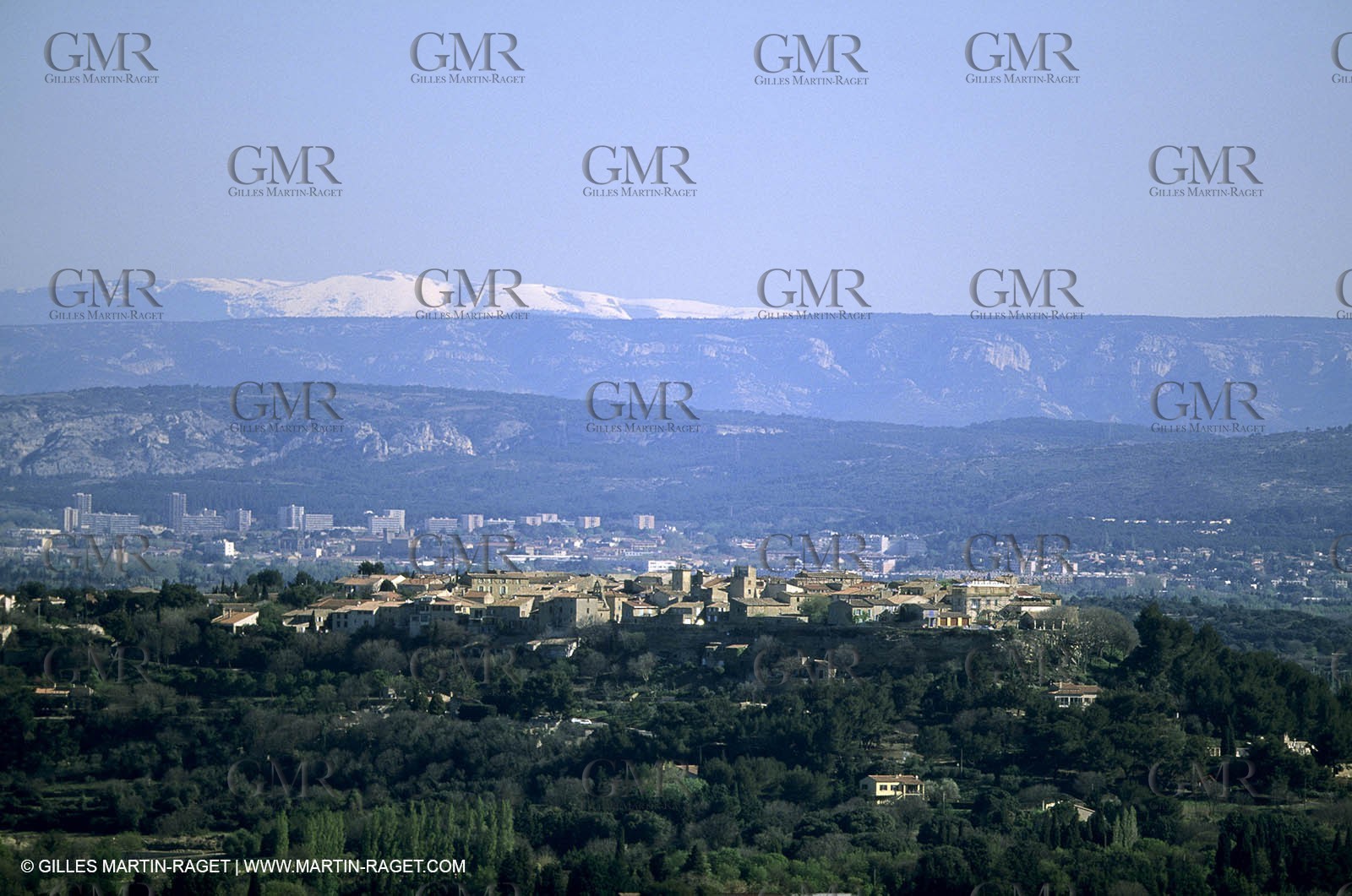 Alpilles hills - Mount Ventoux