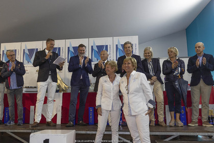 7 10 2018 Saint-Tropez (FRA,83), LEs Voiles de Saint-Tropez 2018, jour 8, prize giving
