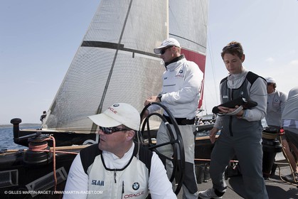 19 05 2010 - La Maddalena (ITA, Sardinia) Louis Vuitton Trophy - BMW ORACLE Racing - Training
