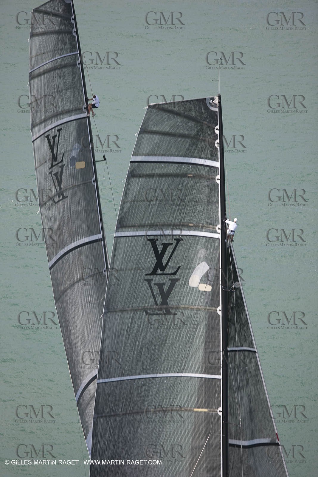 29 01 2009 - Auckland (NZL) -  Louis Vuitton Pacific Series - BMW ORACLE Racing - Training