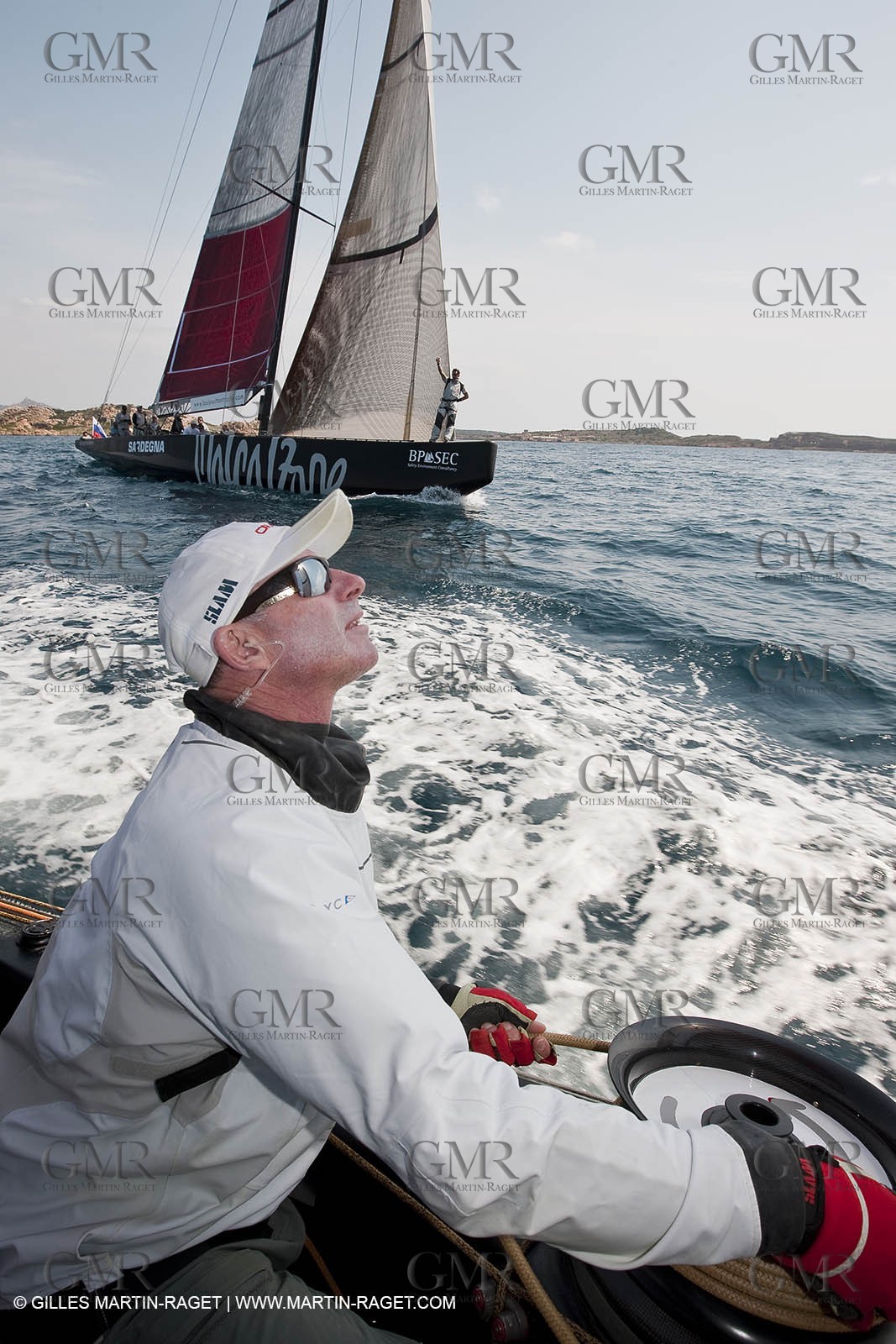 19 05 2010 - La Maddalena (ITA, Sardinia) Louis Vuitton Trophy - BMW ORACLE Racing - Training
