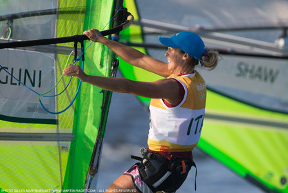 14 08 2016, Rio de Janeiro (BRA), 2016 Olympic Games, Sailing, RSX Women medal race, Flavia Tartaglini (ITA)