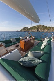 25 06 2015, Saint Tropez (FRA,83) , Sailing, Super yachts, Wally, Genie of The Lamp