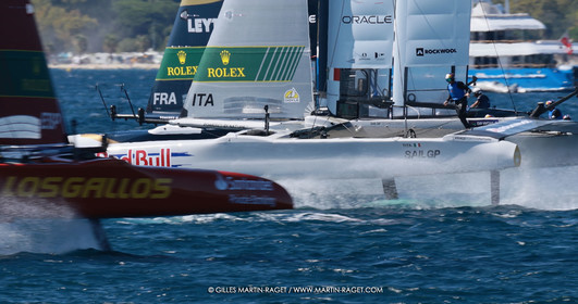 10 09 2025, Saint-Tropez,(FRA), Rockwool SailGP France Saint-Tropez, Race Day 1