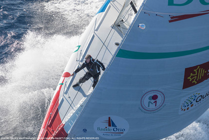 13 07 2017, Port Camargue (FRA,30), Transat Jacques Vabre 2017, Bastide Otio (Kito de Pavant, Yannick Bestaven), offshore trainings