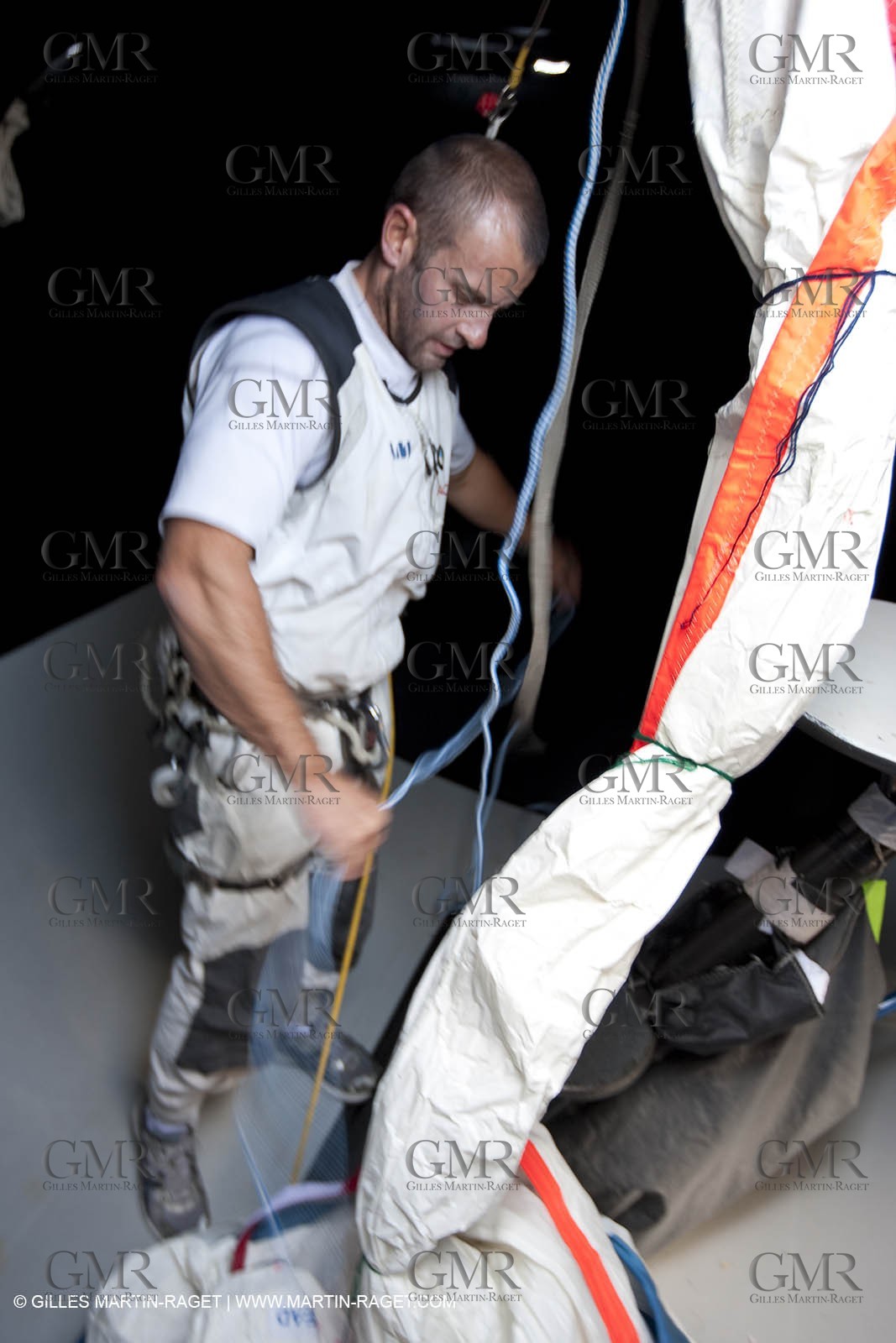 19 05 2010 - La Maddalena (ITA, Sardinia) Louis Vuitton Trophy - BMW ORACLE Racing - Training