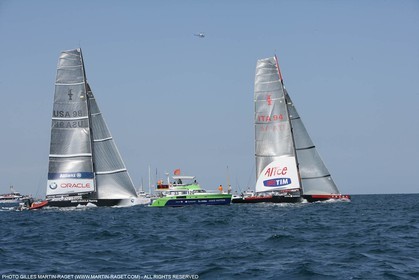 15 05 2007-Valencia (Spain)- 32nd America's Cup - Louis Vuitton Cup - Semi-final - Day 2 - BMW ORACLE racing