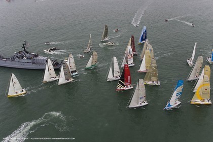 02 10 2007 - Le Havre (FRA,76) - Transat Jacques Vabre 2007 - Class 40 start