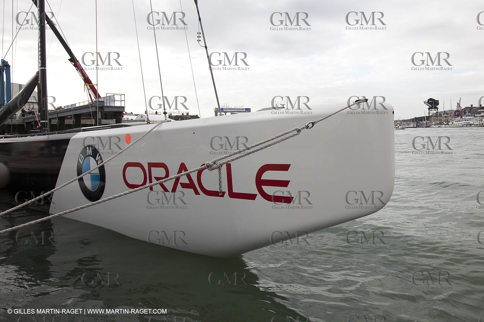 02 08 2010 - Cowes (UK, IOW) - The 1851 Cup -  BMW ORACLE Racing - Training Day.