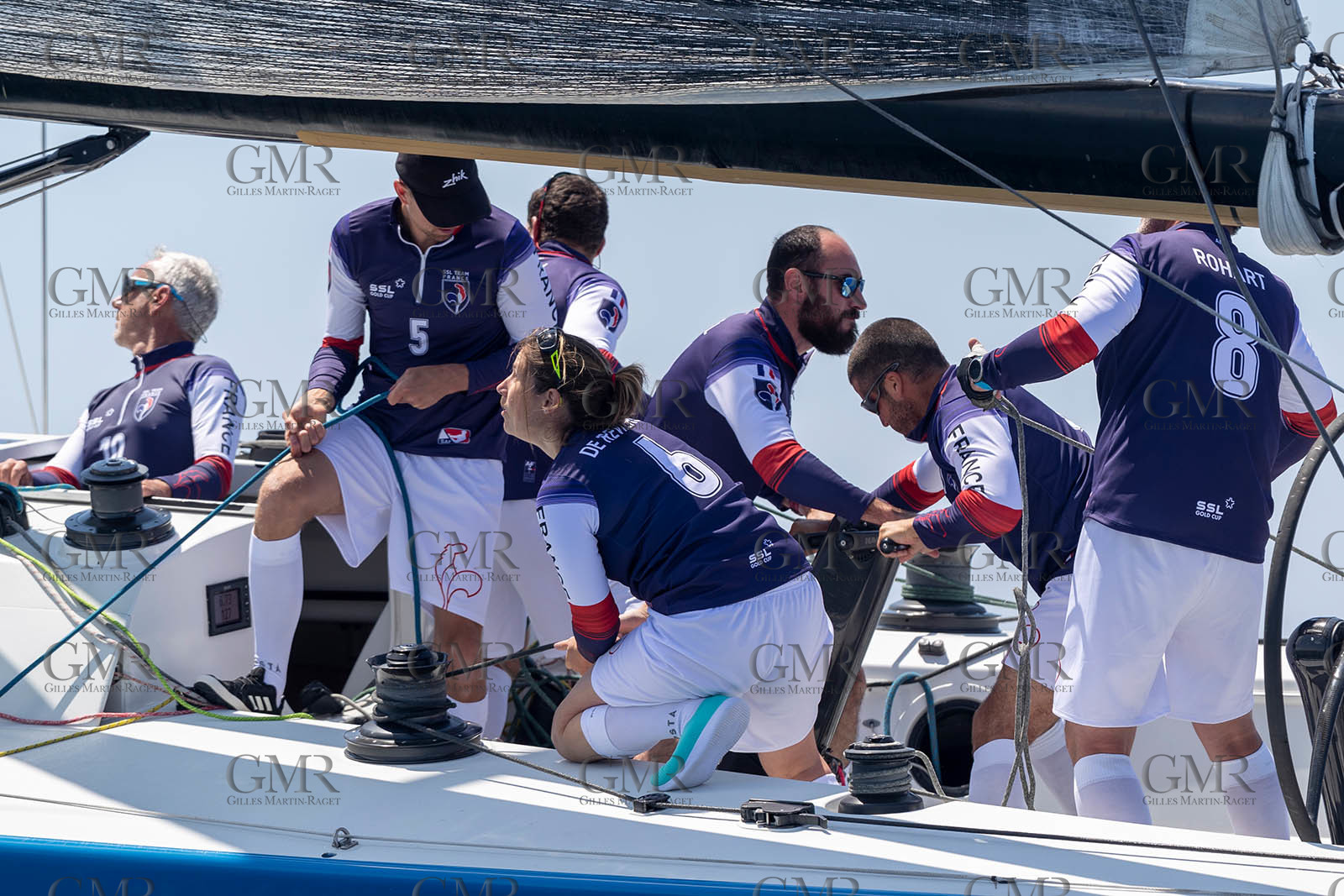 07 06 2021, Marseille (FRA,13), SSL Team France, Entraînement à bord de Tonerre de Glenn