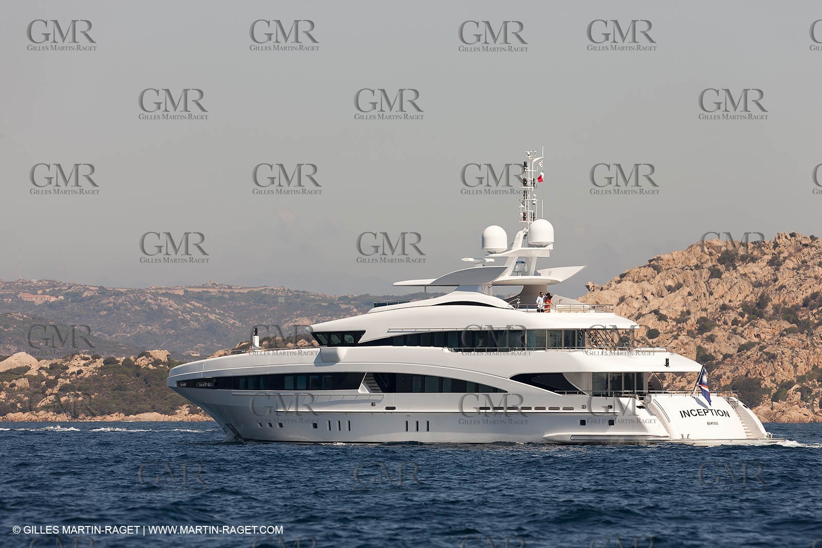 18 08 2011 - La Maddalena (ITA, Sardinia) - Motor yacht Inception