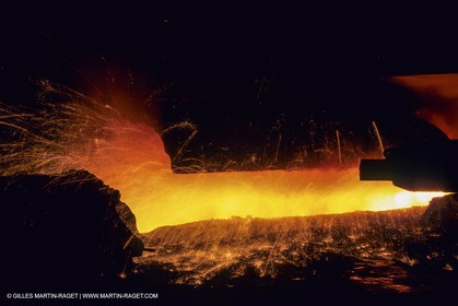 Fos mer - Sollac steel plant