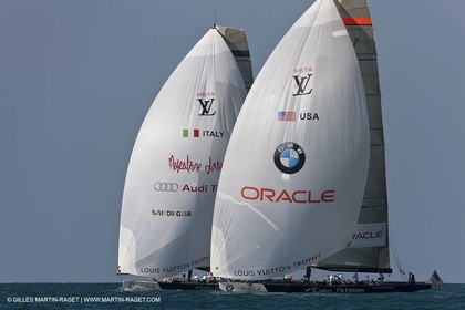 18 11 2010 - Dubai (UAE) - Dubai Louis Vuitton Trophy -  BMW ORACLE Racing Vs Mascalzone Latino