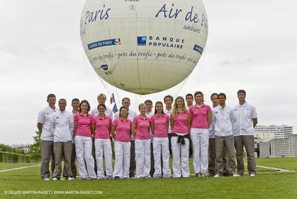 26 05 2008 - Paris (Fra, 75) - Présentation de l'Equipe Olympique de Voile sélectionnée pour les JO de Pékin