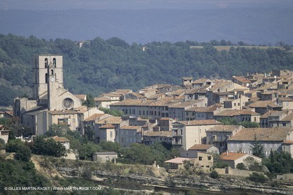 France, Provence, Haute Provence, Val de Durance, Durance river valley, Forcalquier