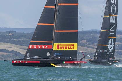 12 01 2021, Auckland (NZL), 36th America's Cup, Practice Racing