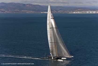 27 01 2010 - Valencia (ESP) - 33rd America's Cup - BMW ORACLE Racing - Saling Team